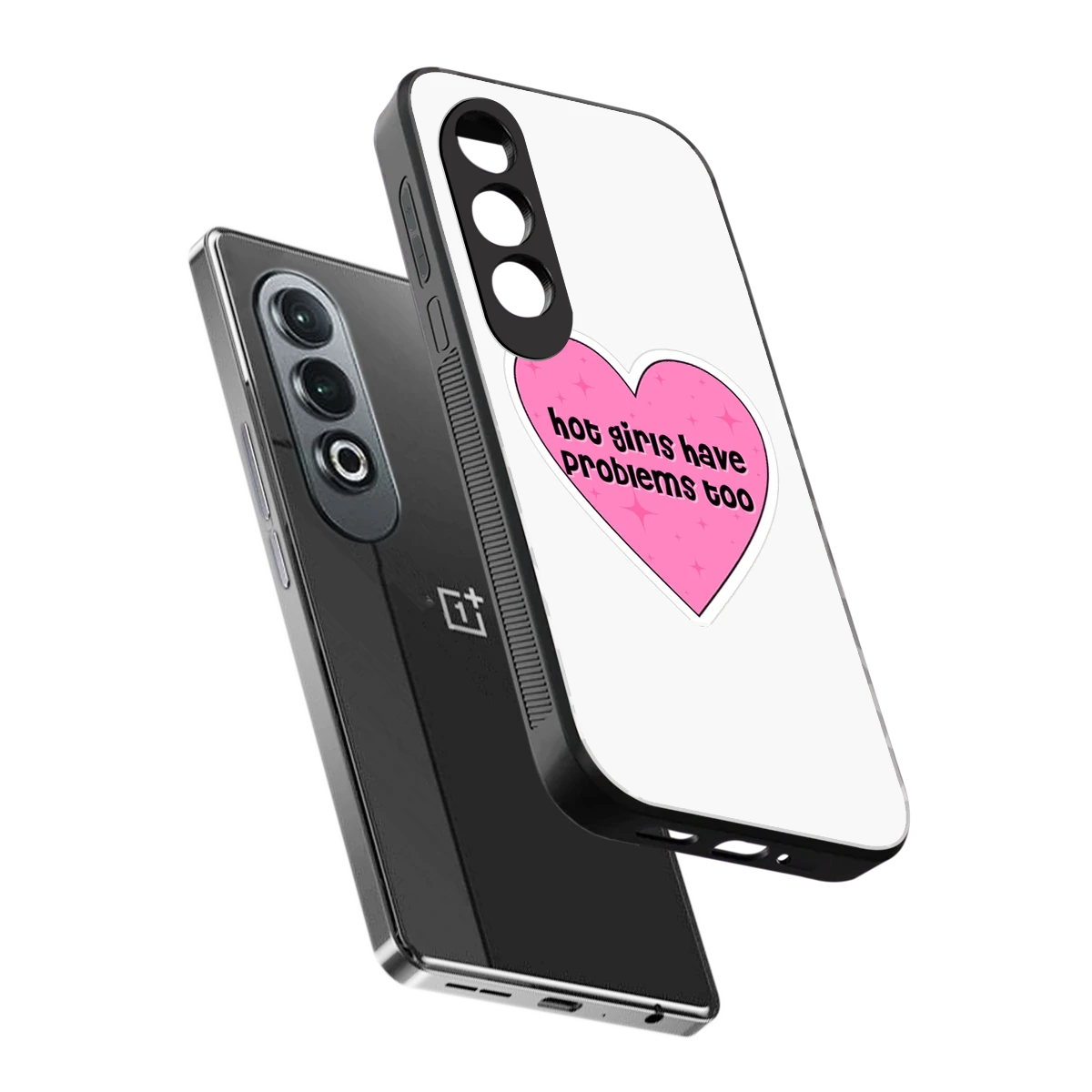 Sassy Truth sleek oneplus nord ce 4 cover with tempered glass back and TPU edges