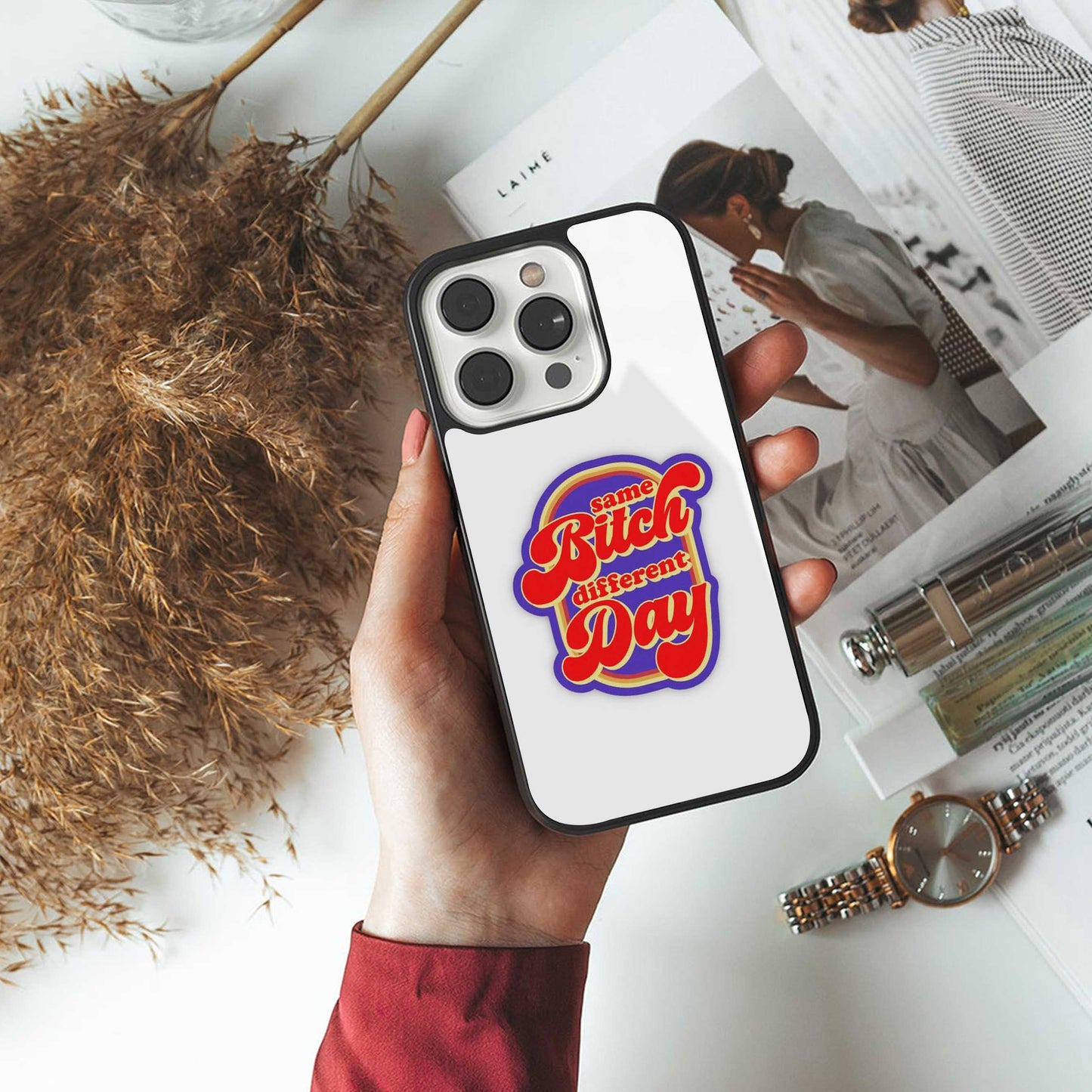 Sassy Mood Phone Case for Iphone 16 | Glass Case