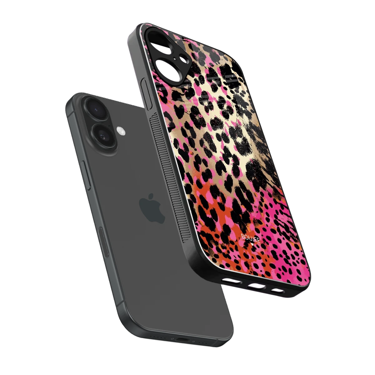 Savanna sleek iphone 16 plus cover with tempered glass back and TPU edges