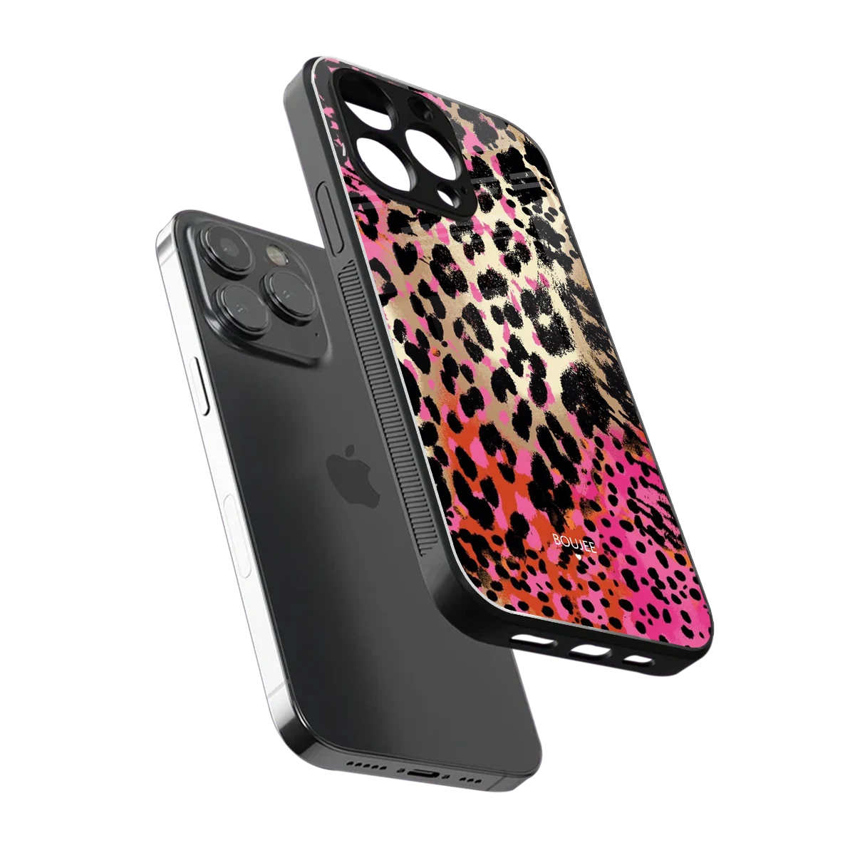 Savanna sleek iphone 16 pro max cover with tempered glass back and TPU edges