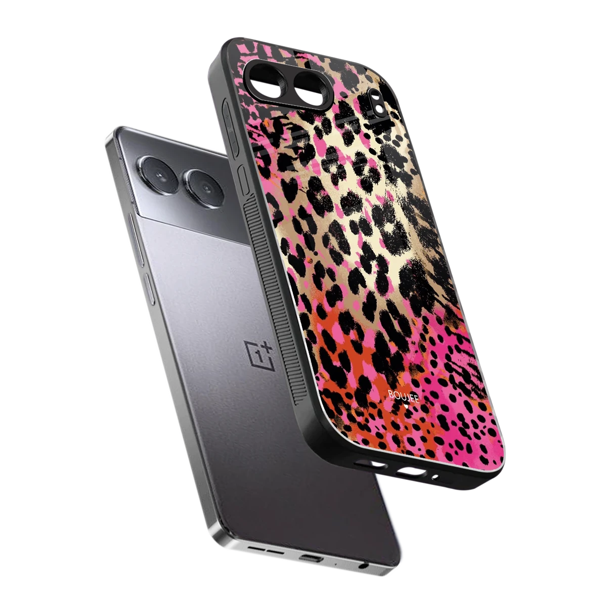 Savanna sleek oneplus nord 4 cover with tempered glass back and TPU edges