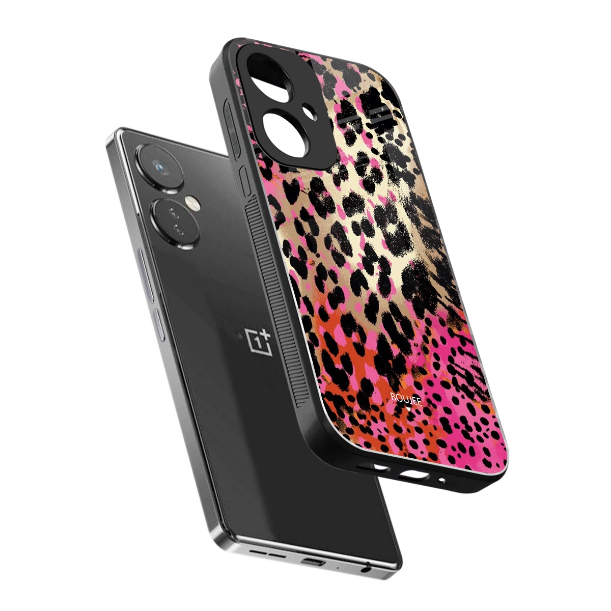 Savanna sleek oneplus nord ce 3 cover with tempered glass back and TPU edges