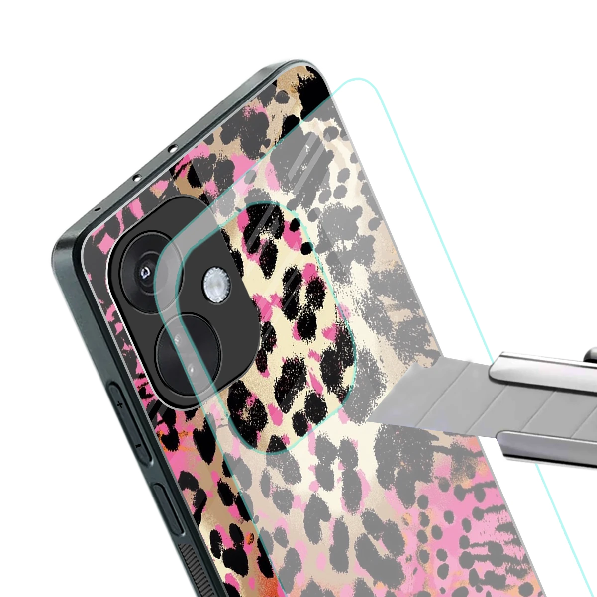 Savanna stylish phone case for oneplus nord ce 3 | glossy glass and slim fit
