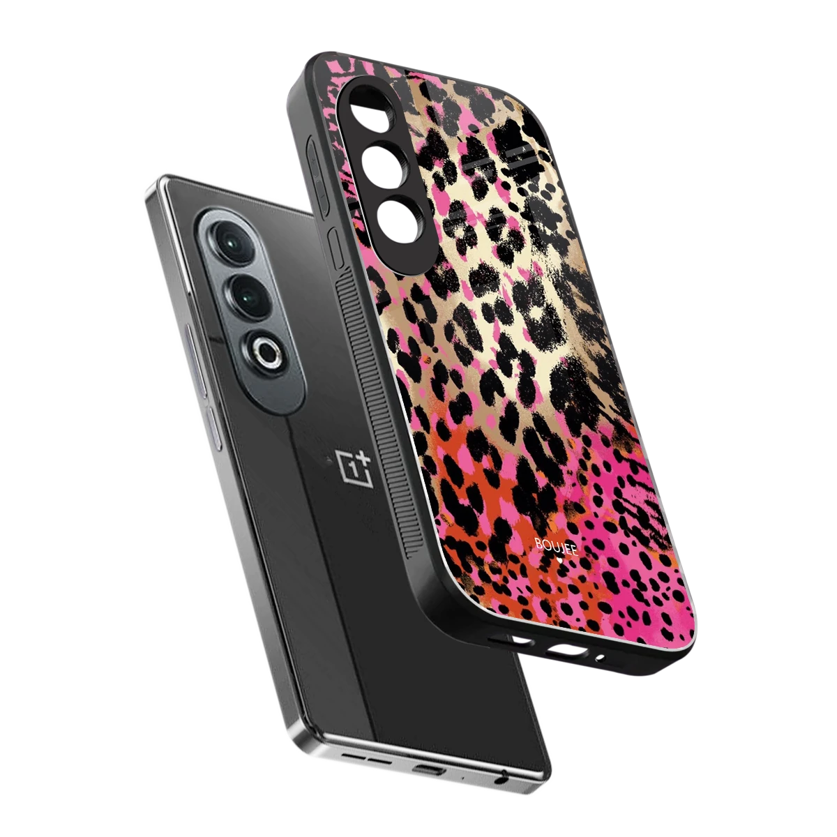 Savanna sleek oneplus nord ce 4 cover with tempered glass back and TPU edges