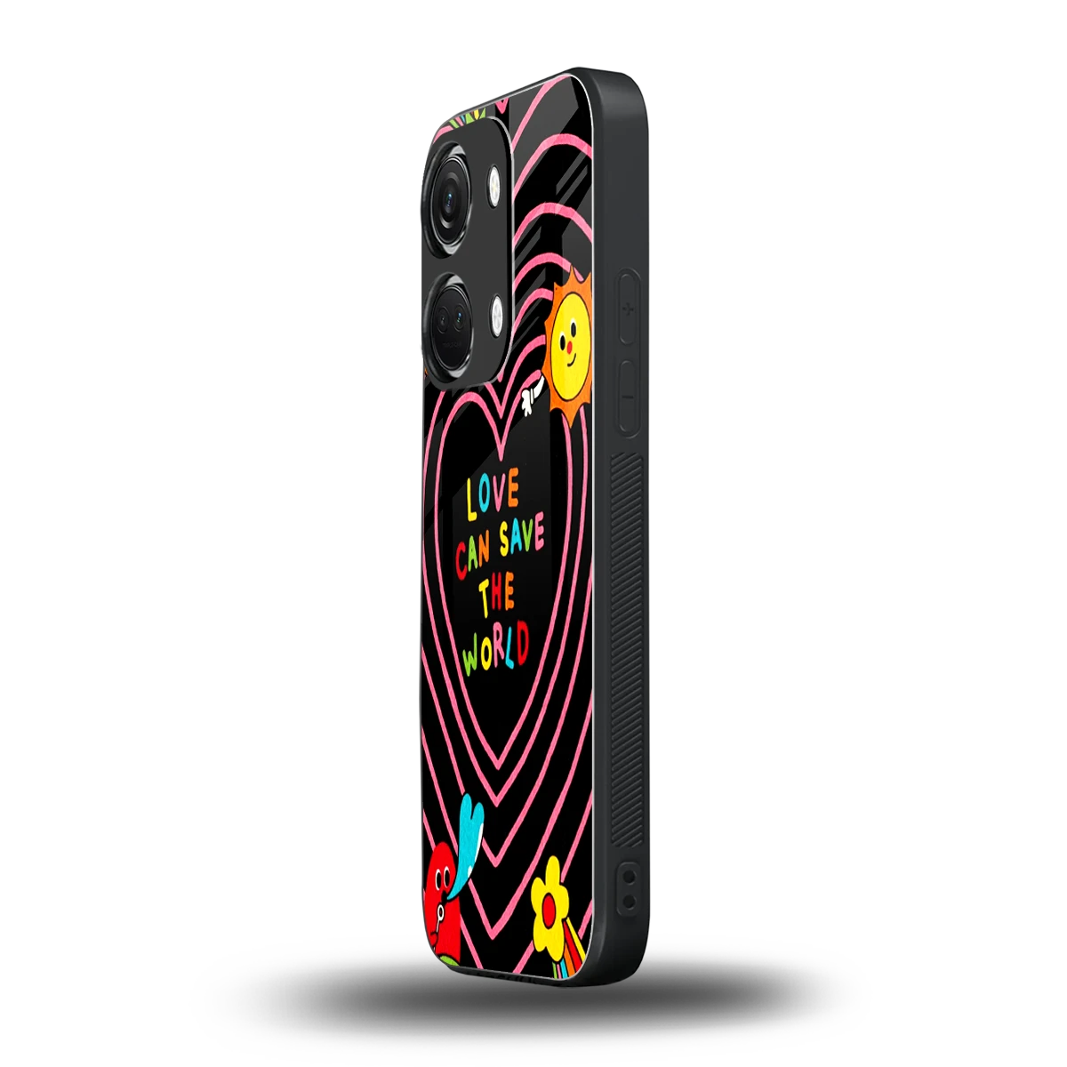 Save With Love oneplus nord 3 mobile cover | shockproof glass phone case