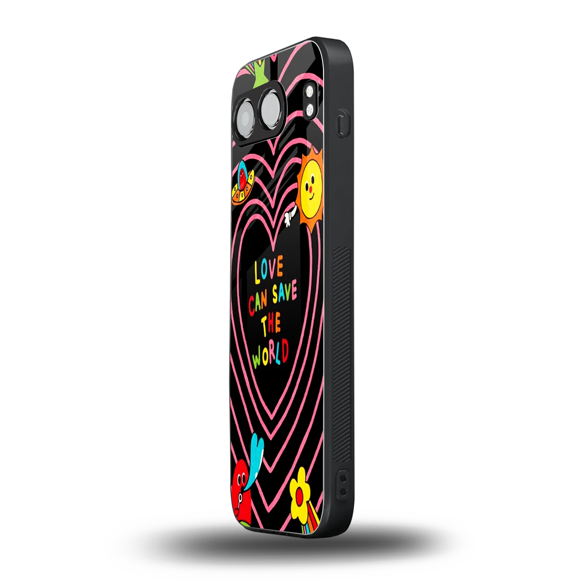 Save With Love oneplus nord 4 mobile cover | shockproof glass phone case