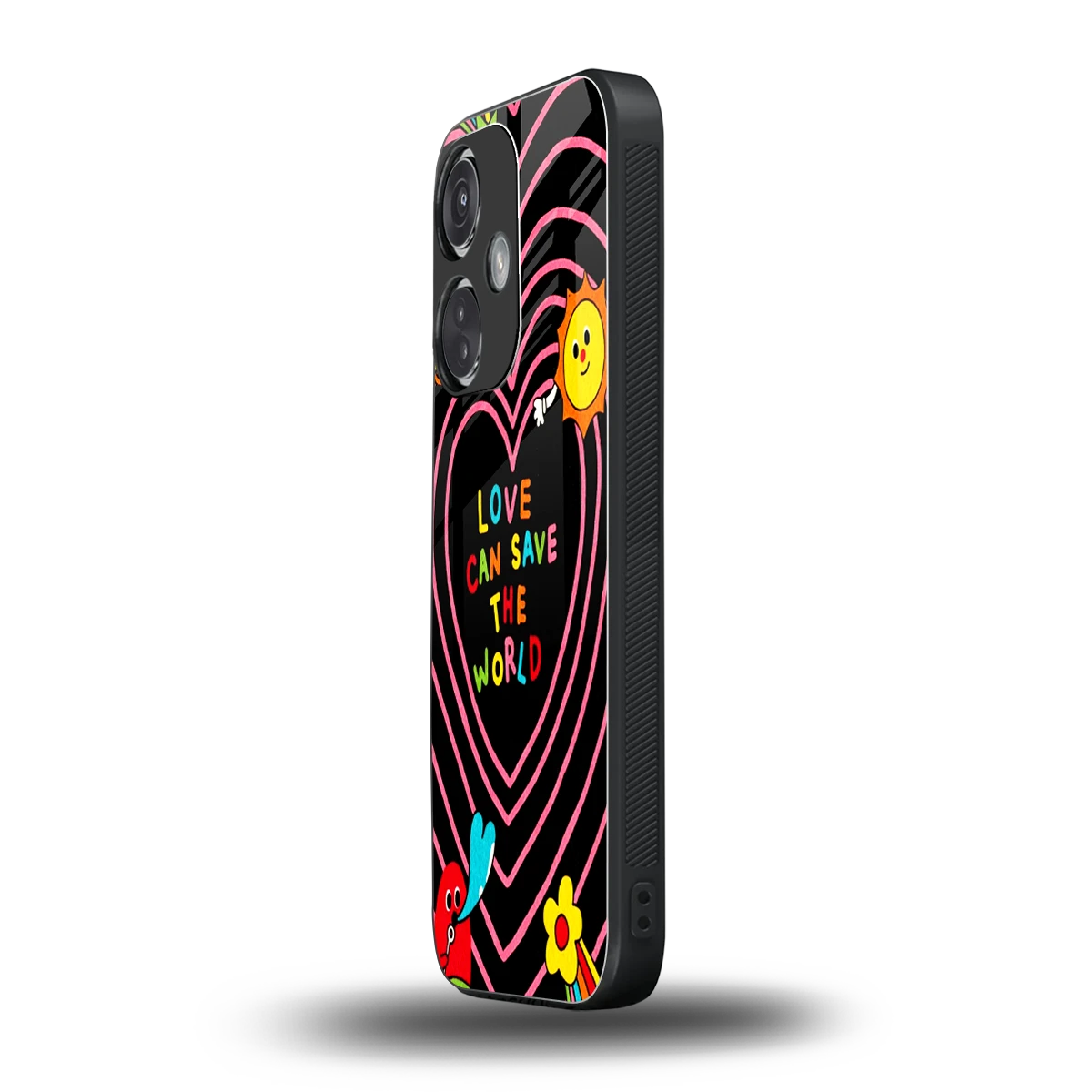 Save With Love oneplus nord ce 3 mobile cover | shockproof glass phone case