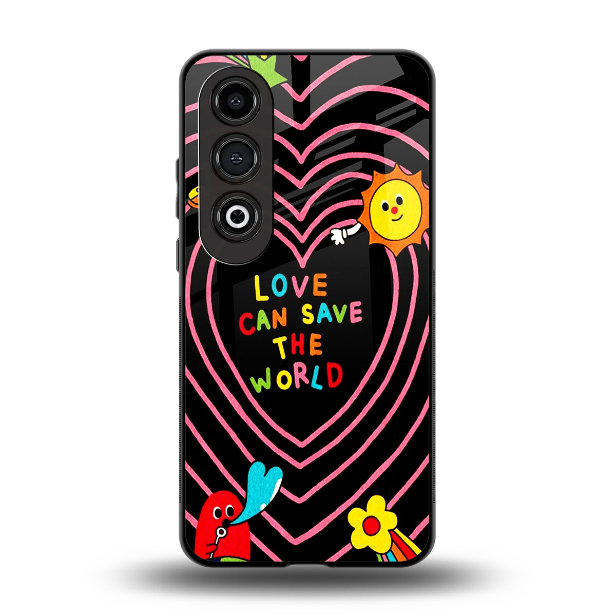 Save With Love back phone cover | glass case for oneplus nord ce 4