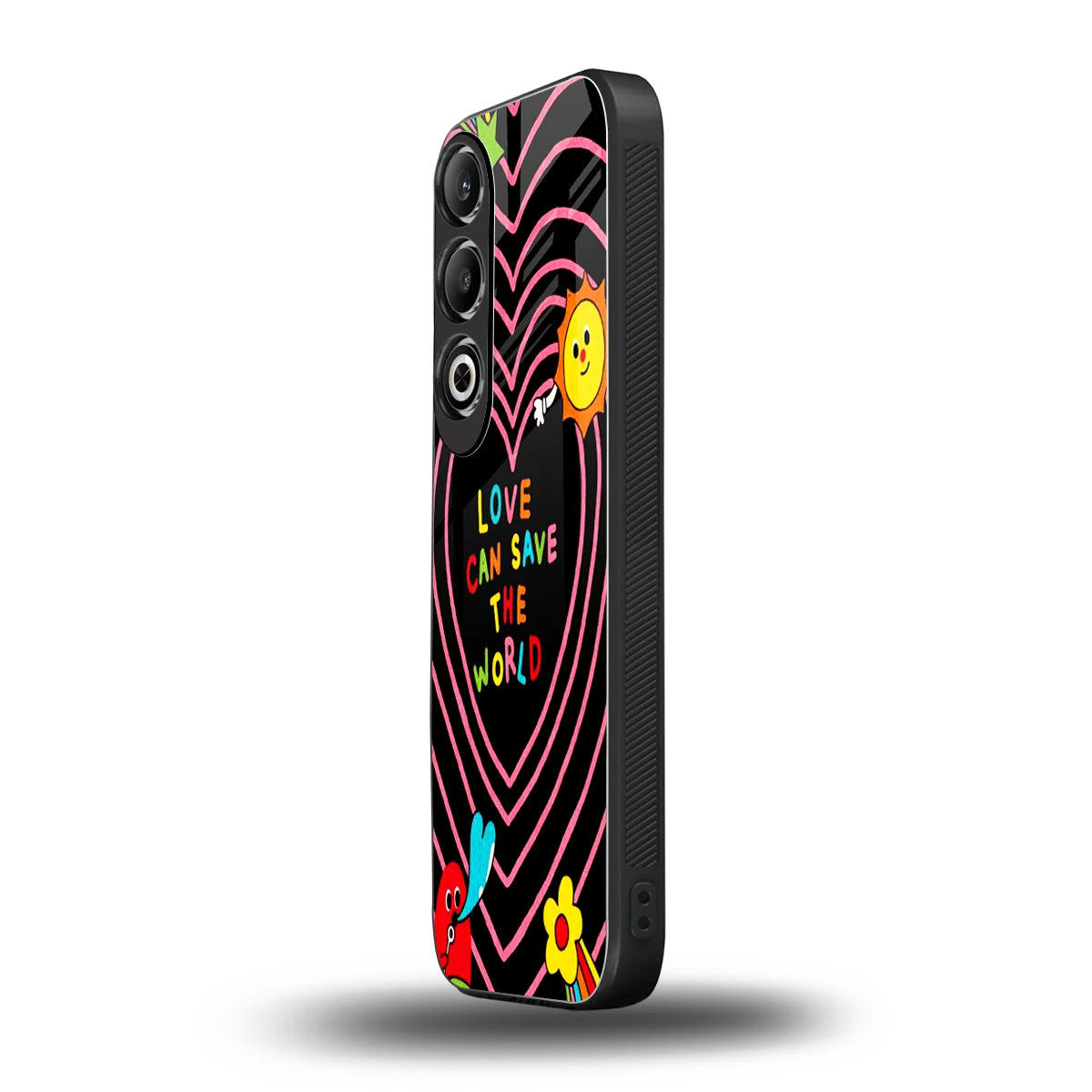 Save With Love oneplus nord ce 4 mobile cover | shockproof glass phone case