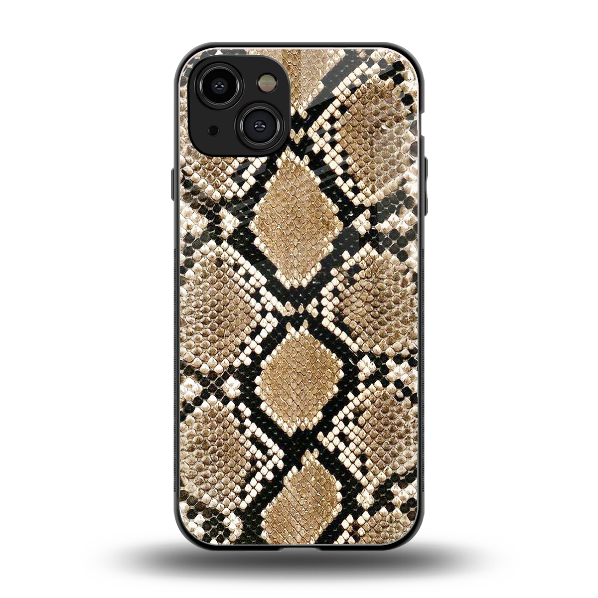 Scaly Chic back phone cover | glass case for iphone 15