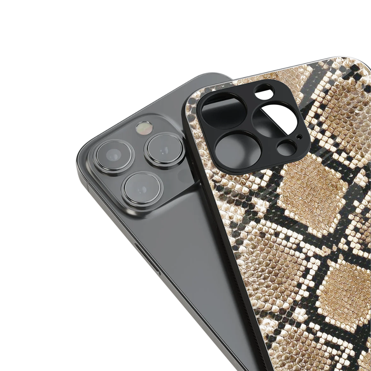 Scaly Chic Phone Case for Iphone 16 | Glass Case