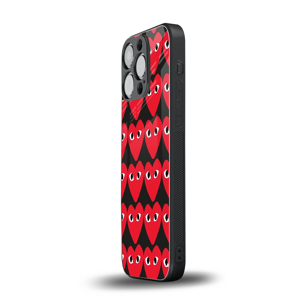 Scarlet Stare iphone 15 pro mobile cover | shockproof glass phone case