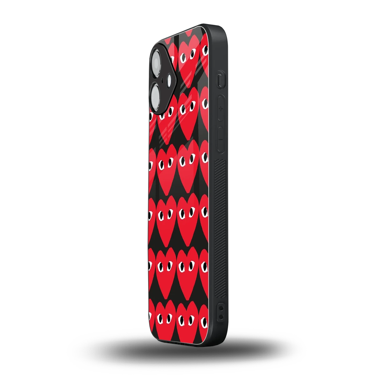 Scarlet Stare iphone 16 plus mobile cover | shockproof glass phone case