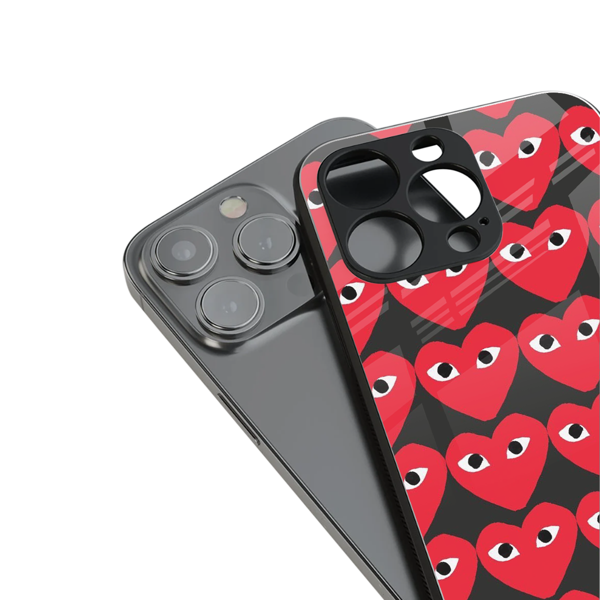 Scarlet Stare Phone Case for Iphone 16 | Glass Case