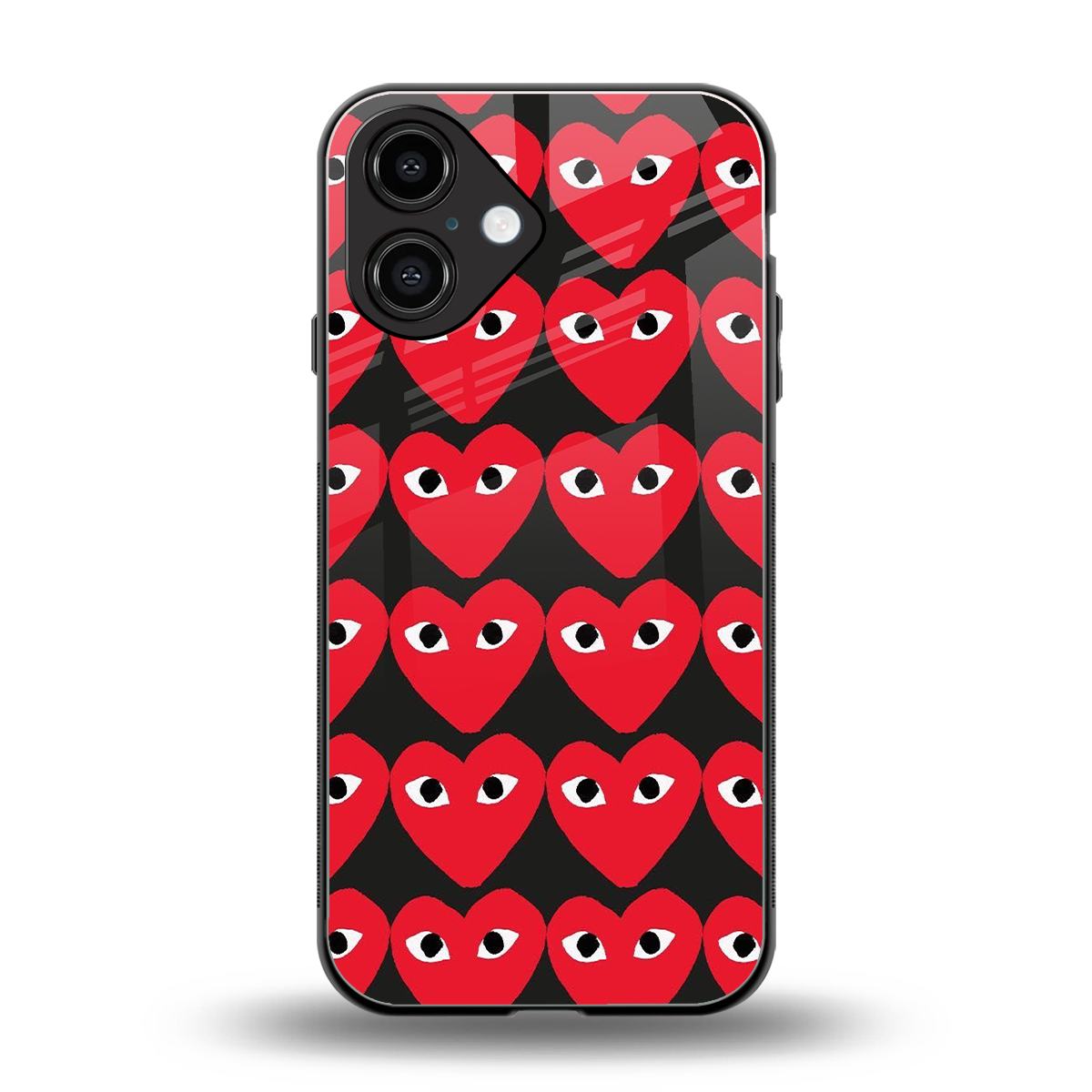 Scarlet Stare Phone Case for Iphone 16 | Glass Case