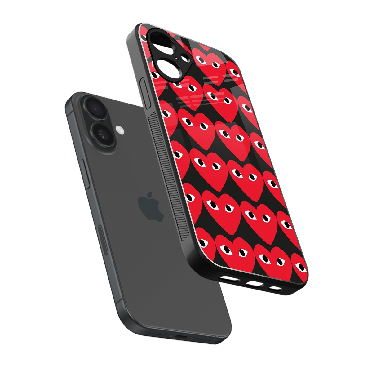 Scarlet Stare Phone Case for Iphone 16 | Glass Case