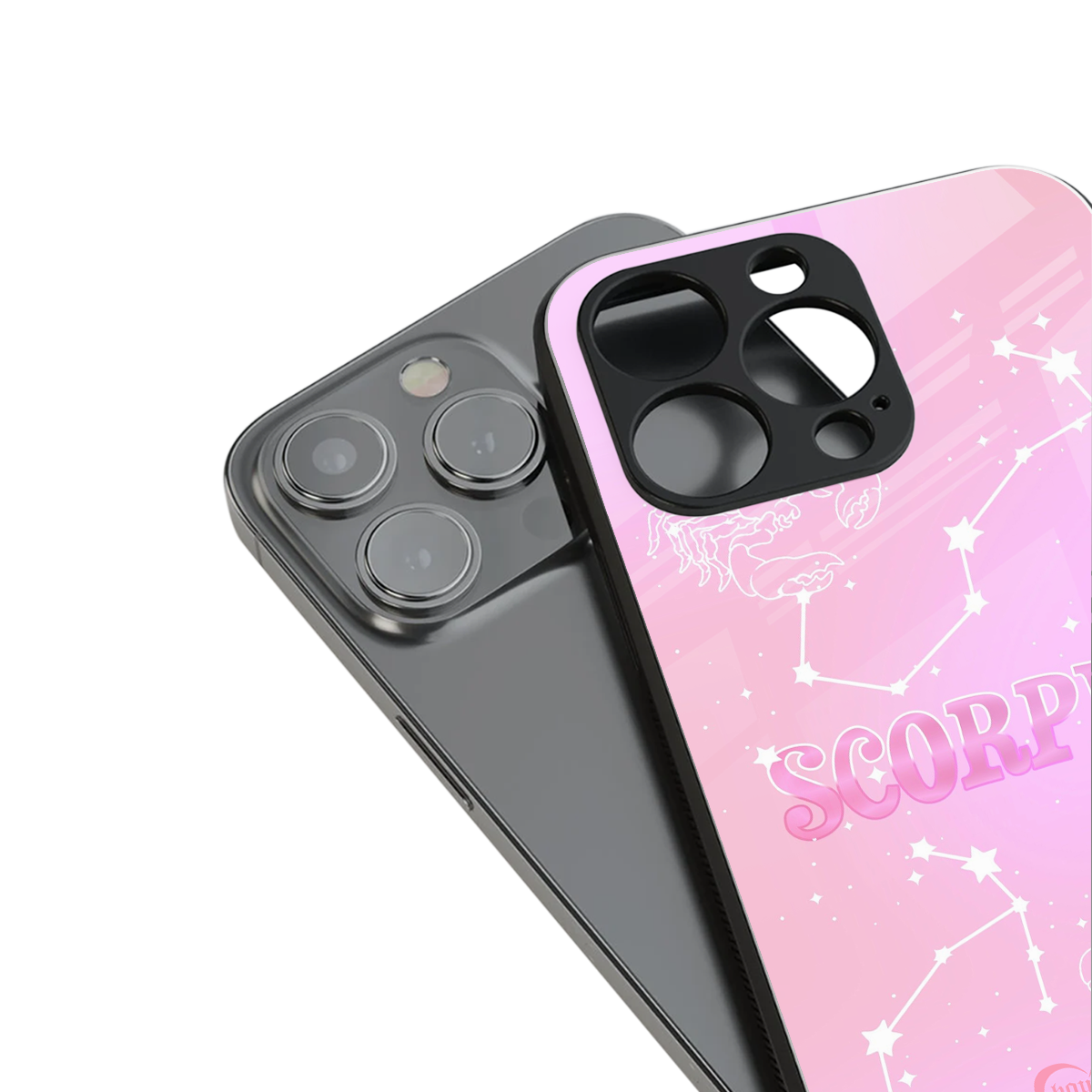 Scorpio Aura Phone Case for Iphone 16 | Glass Case