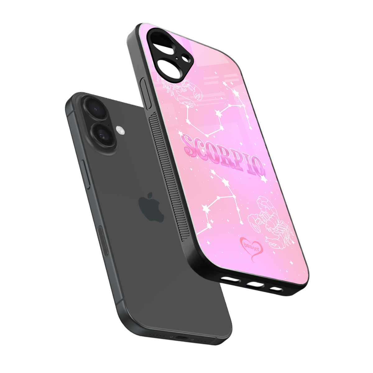Scorpio Aura Phone Case for Iphone 16 | Glass Case