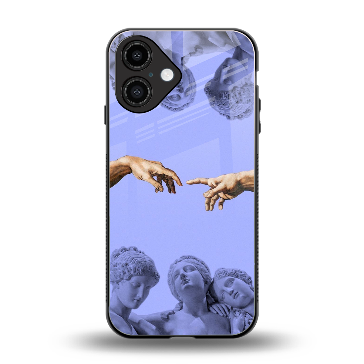 Sculpted Elegance Phone Case for Iphone 16 | Glass Case