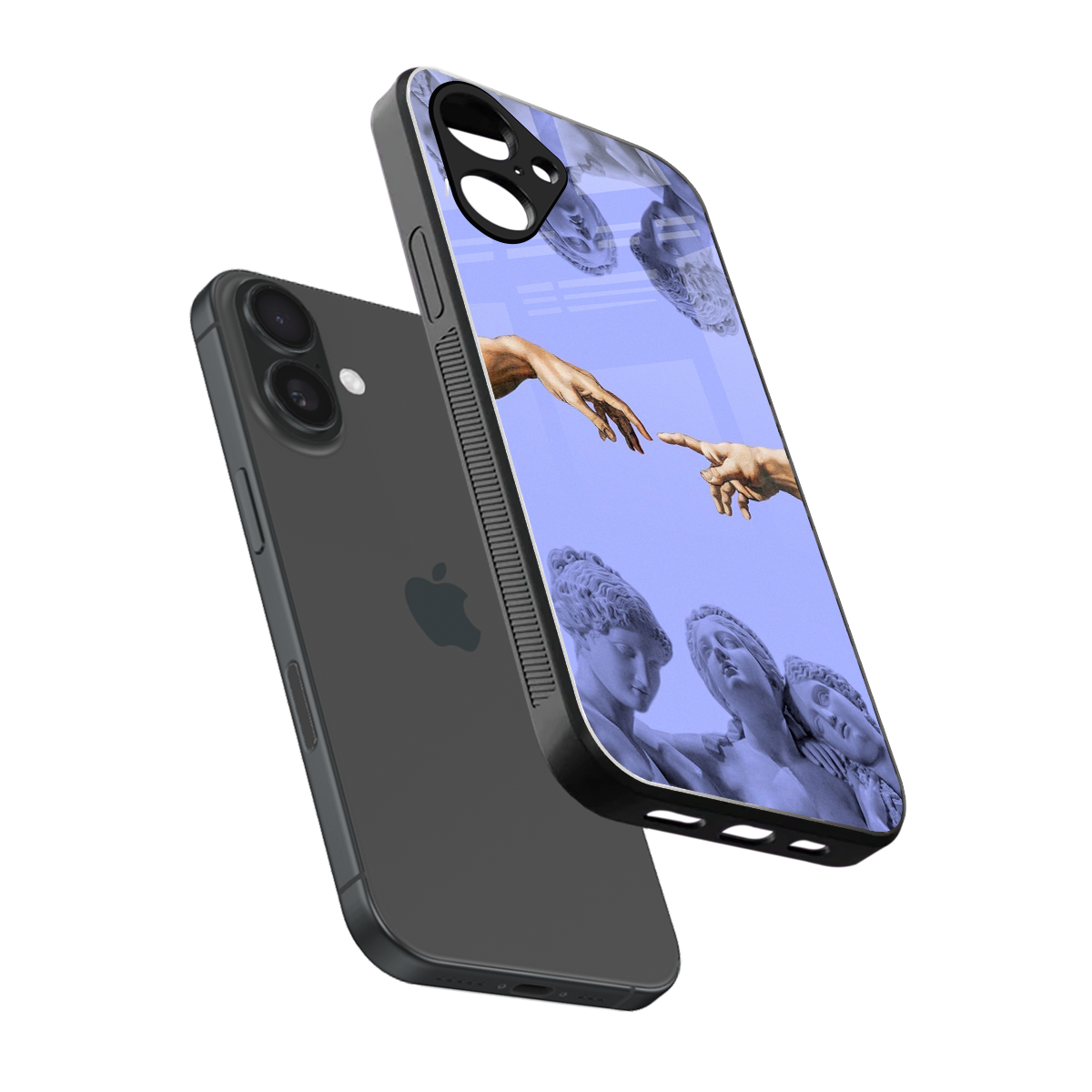 Sculpted Elegance Phone Case for Iphone 16 | Glass Case
