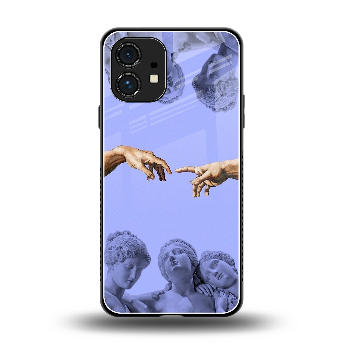 Sculpted Elegance back phone cover | glass case for nothing phone 1