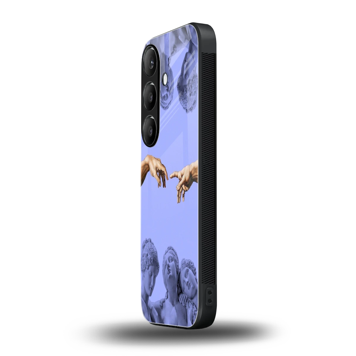 Sculpted Elegance samsung galaxy s23 plus mobile cover | shockproof glass phone case