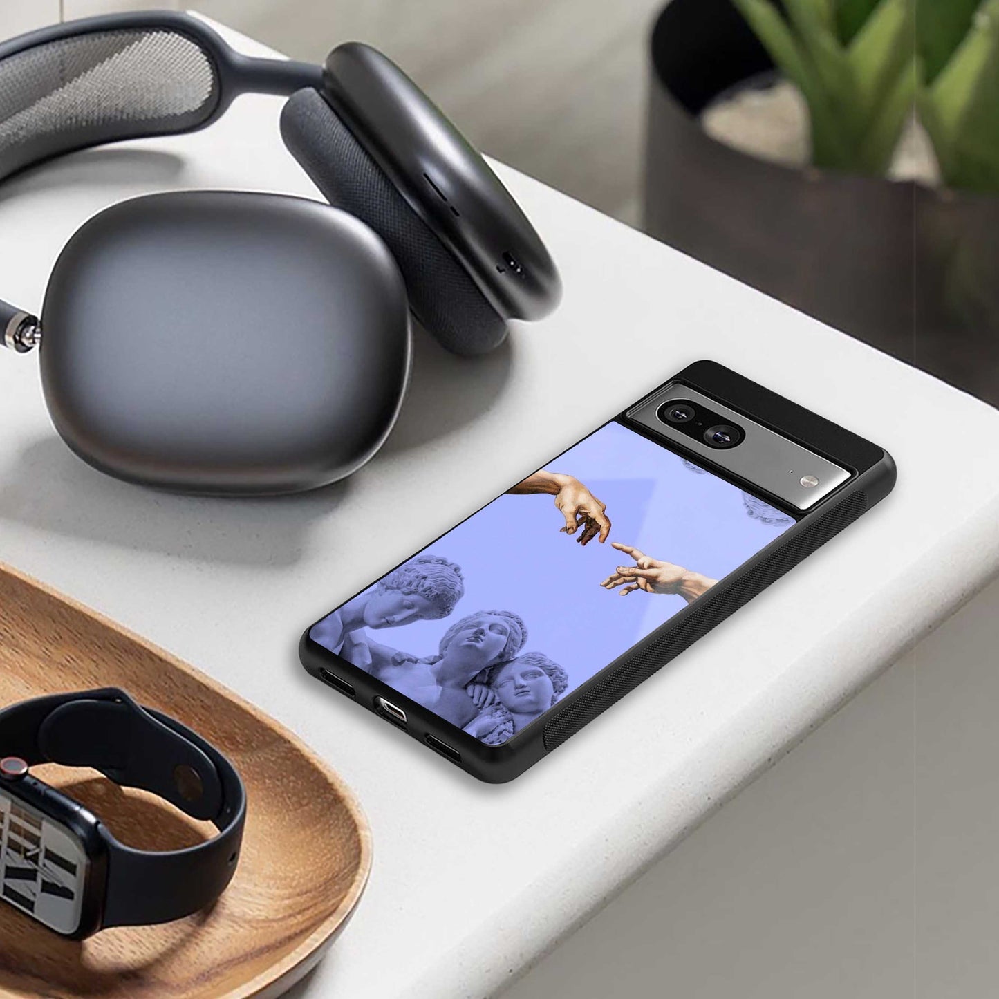 Sculpted Elegance Phone Case for Iphone 16 | Glass Case