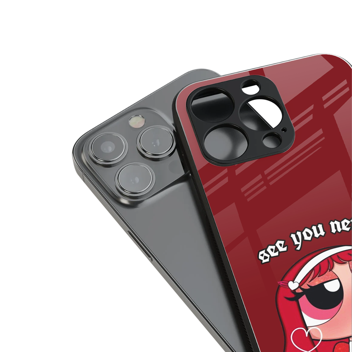 See You Never Phone Case for Iphone 16 | Glass Case