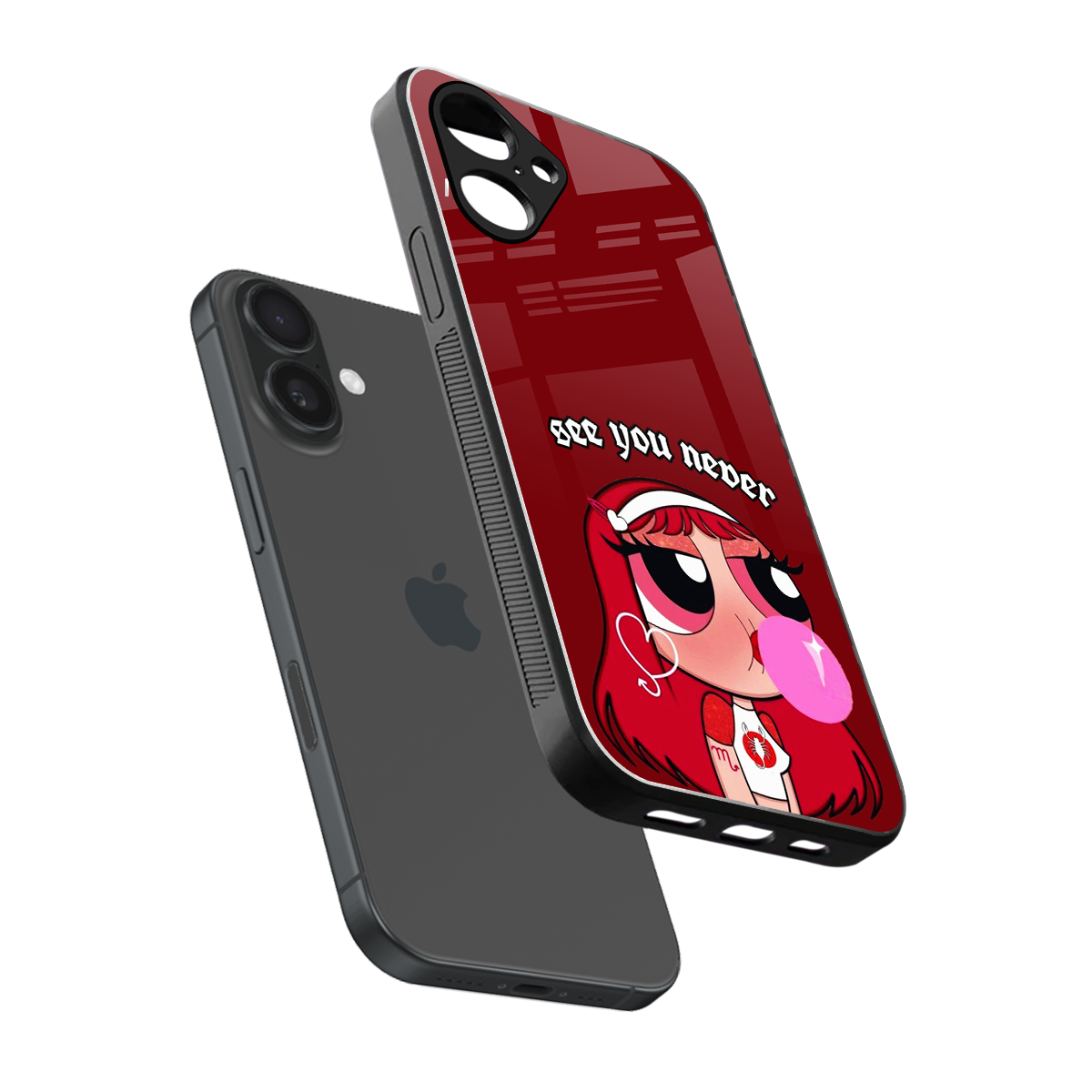 See You Never Phone Case for Iphone 16 | Glass Case