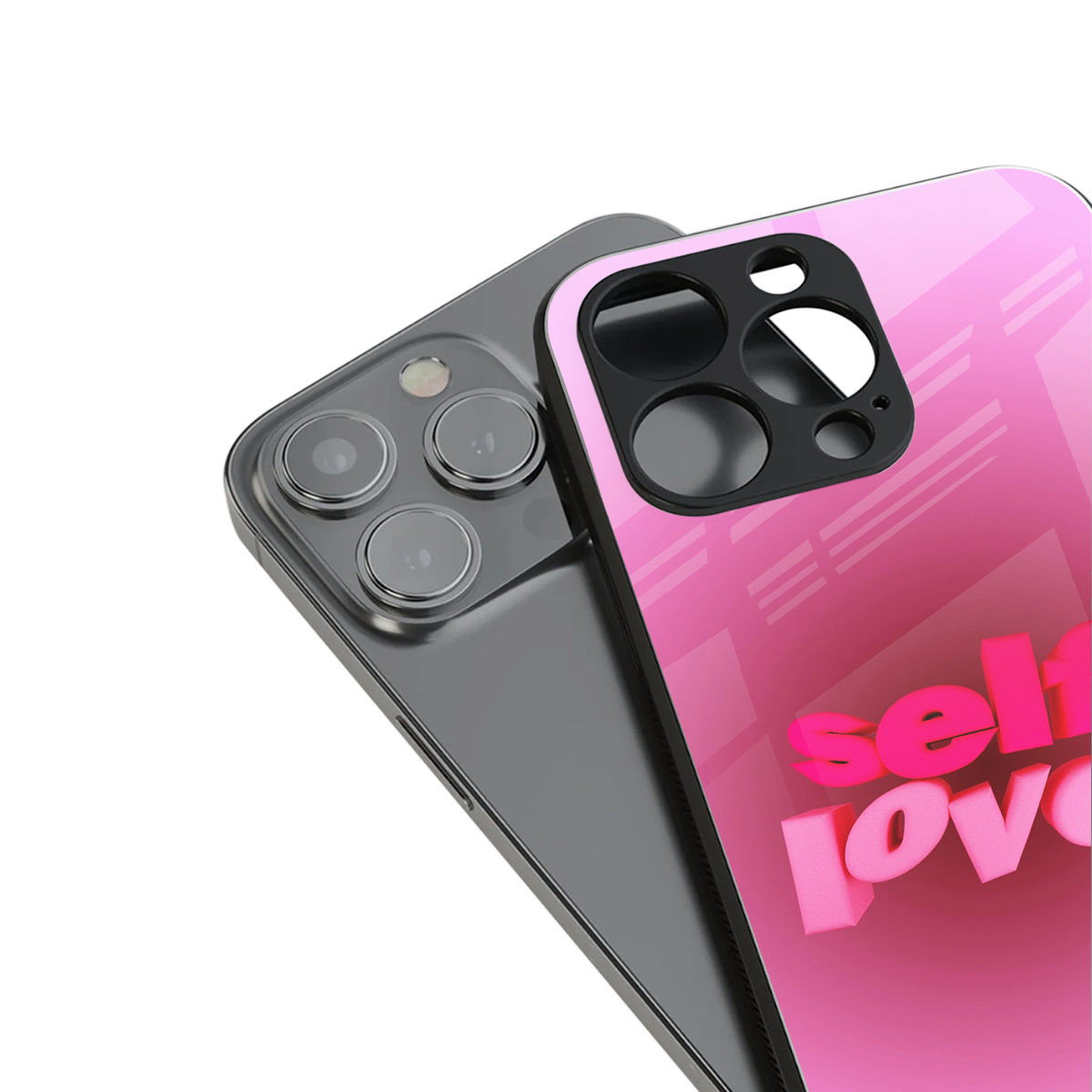 Self Love Aesthetic Phone Case for Iphone 16 | Glass Case