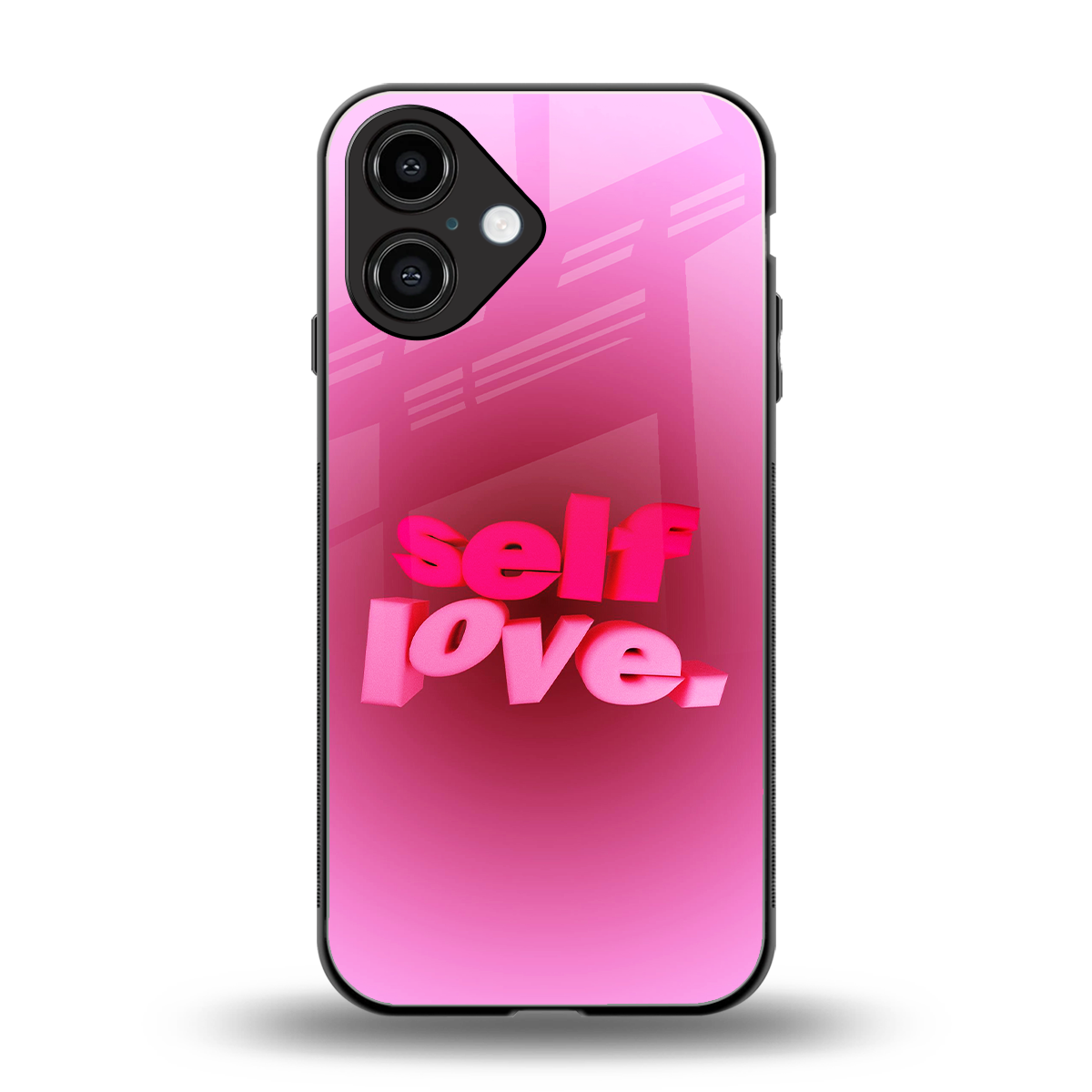 Self Love Aesthetic Phone Case for Iphone 16 | Glass Case