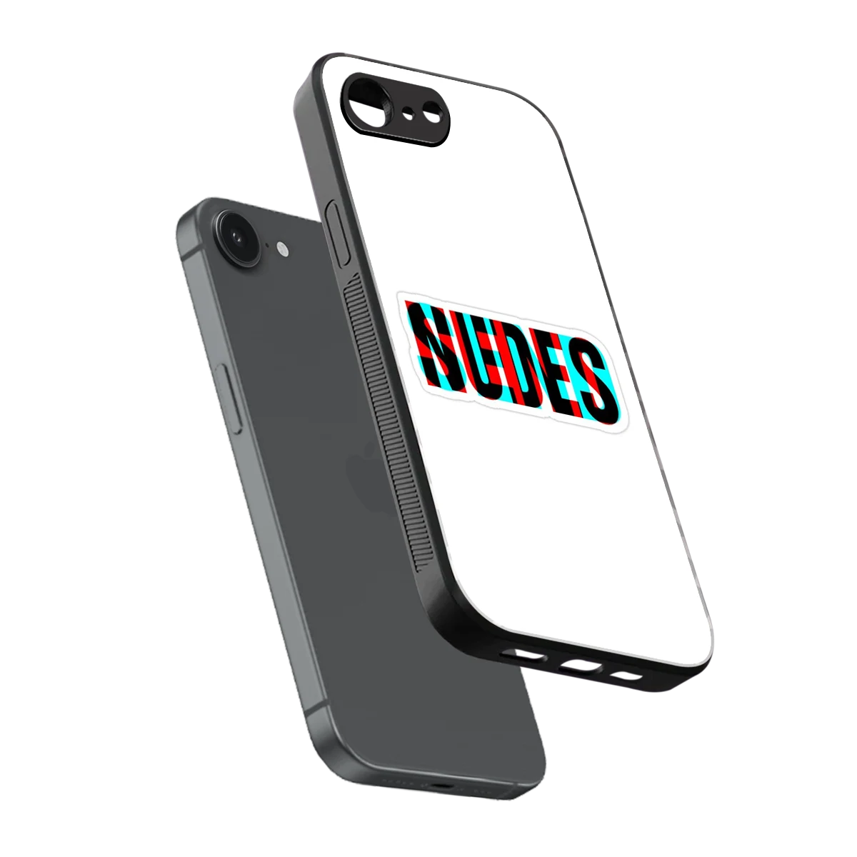 Send Pics sleek iphone 16e cover with tempered glass back and TPU edges