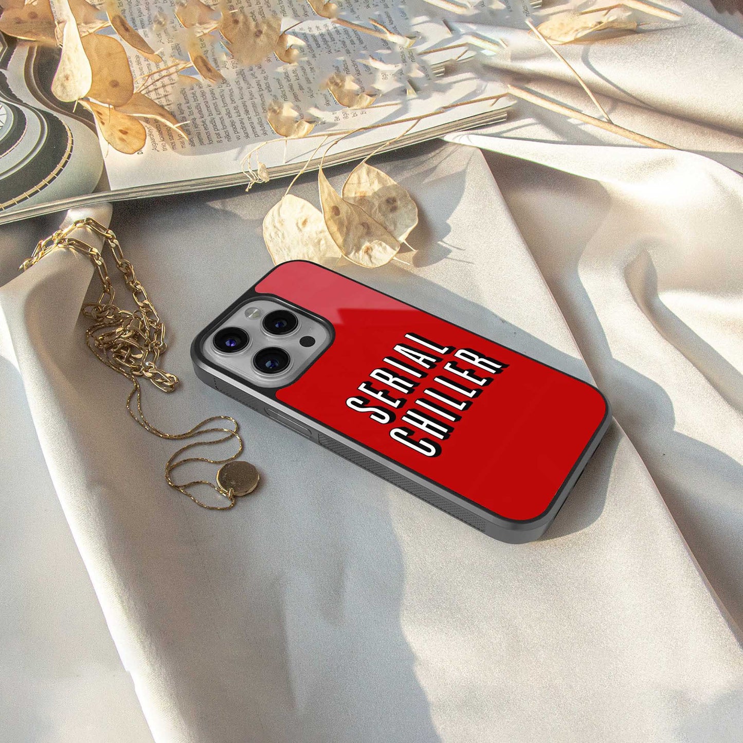 Serial Chiller Phone Case for Iphone 16 | Glass Case