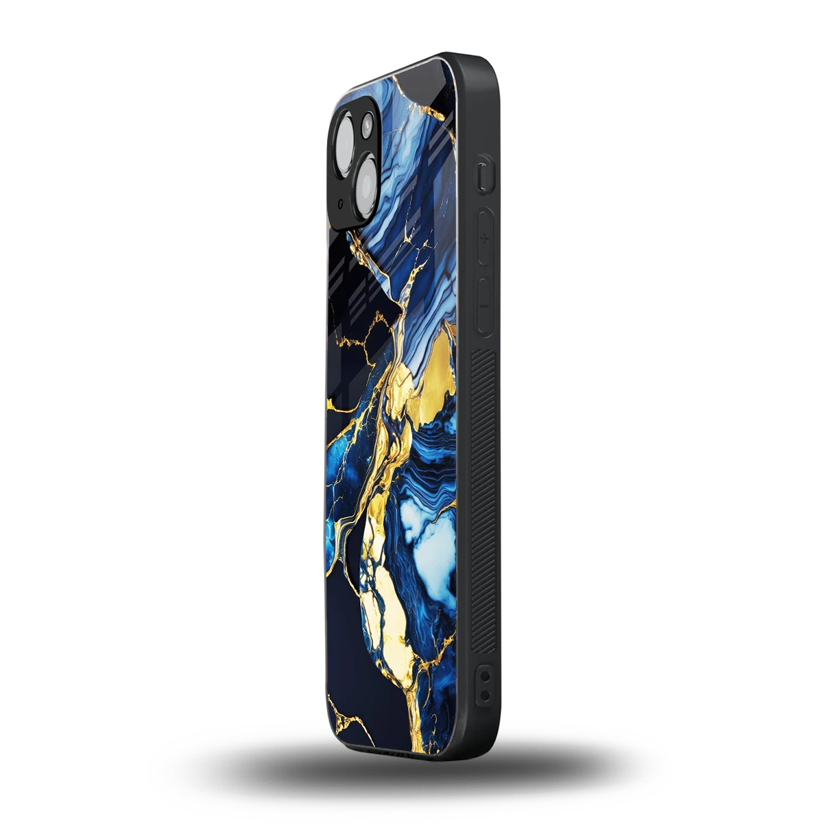 Shadowed Glow iphone 15 mobile cover | shockproof glass phone case