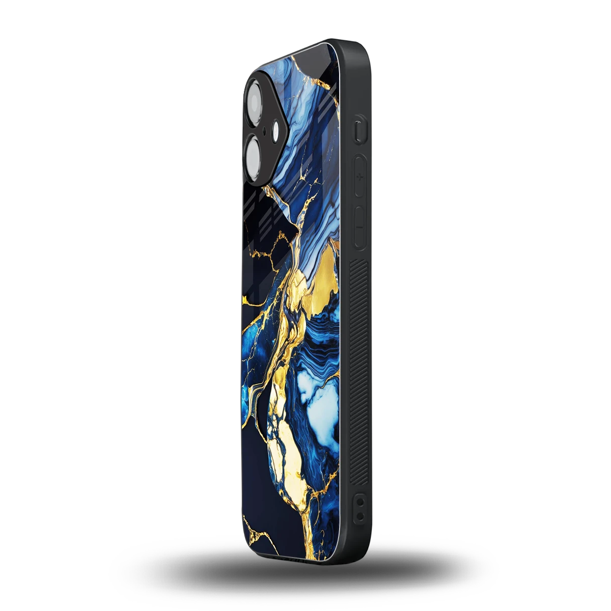 Shadowed Glow iphone 16 plus mobile cover | shockproof glass phone case