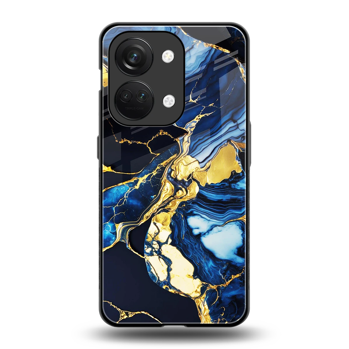Shadowed Glow back phone cover | glass case for oneplus nord 3
