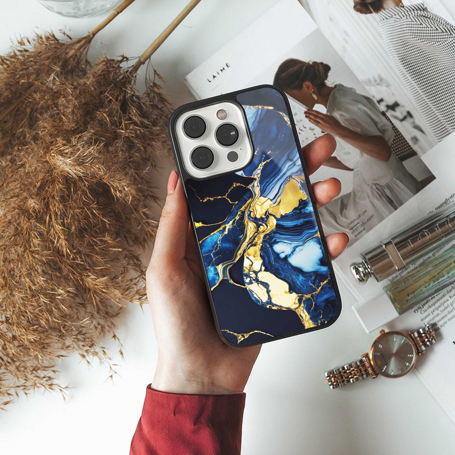 Shadowed Glow Phone Case for Iphone 16 | Glass Case