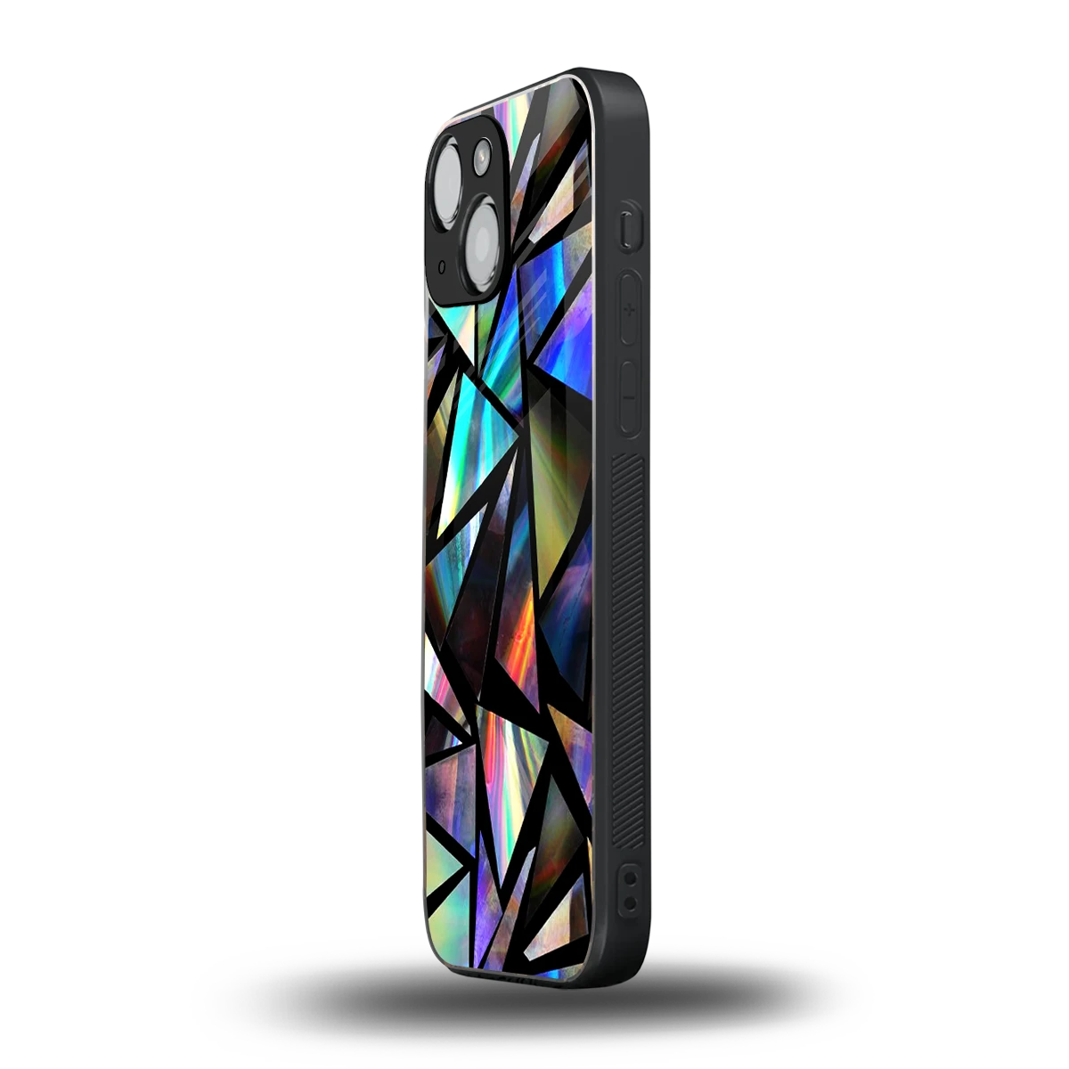 Shattered Luxe iphone 13 mini mobile cover | shockproof glass phone case