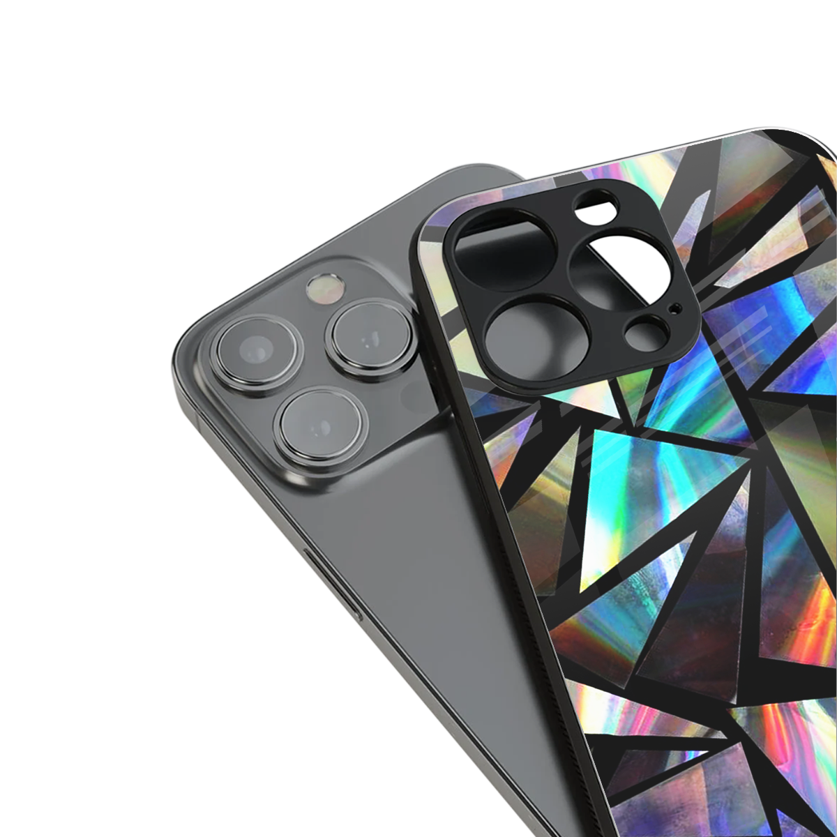 Shattered Luxe Phone Case for Iphone 16 | Glass Case