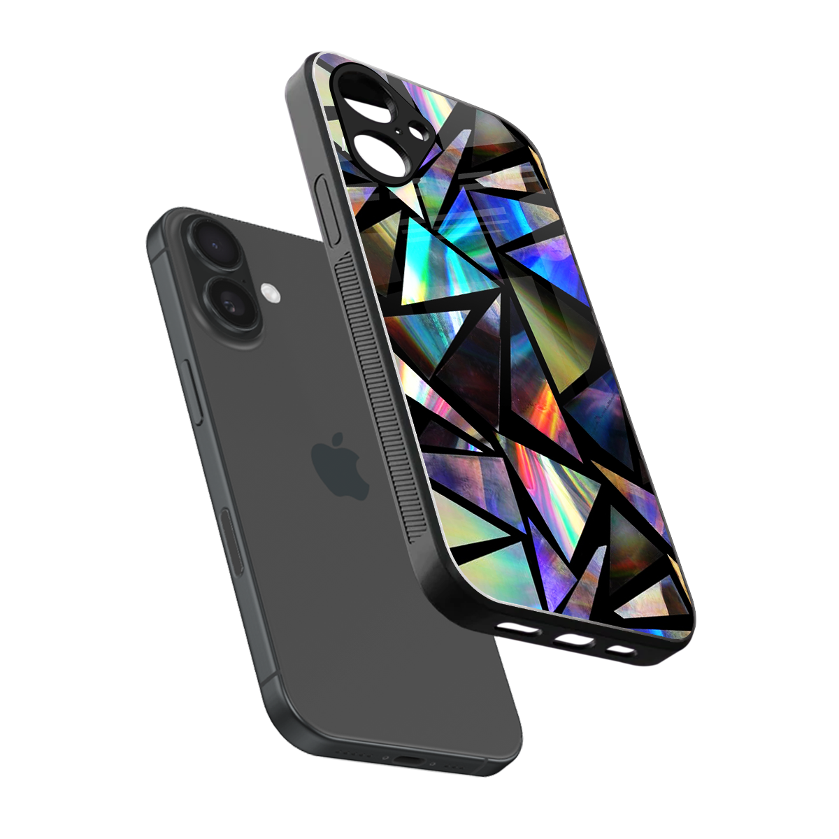 Shattered Luxe Phone Case for Iphone 16 | Glass Case