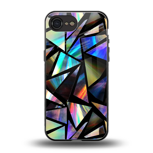 Shattered Luxe back phone cover | glass case for iphone 16e