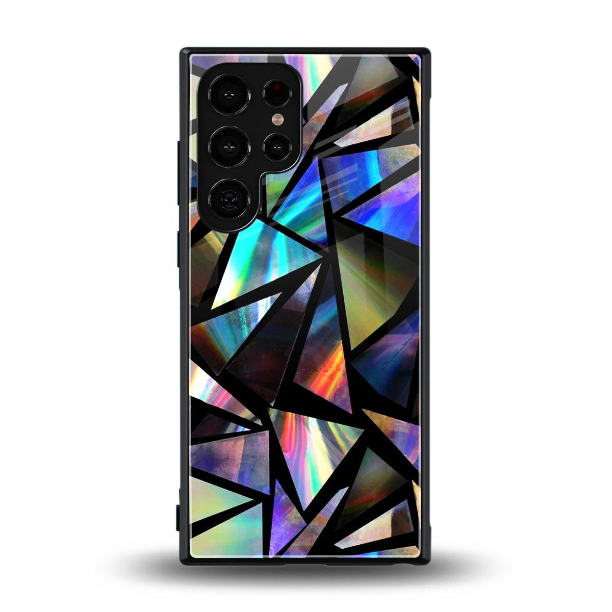Shattered Luxe back phone cover | glass case for samsung galaxy s24 ultra
