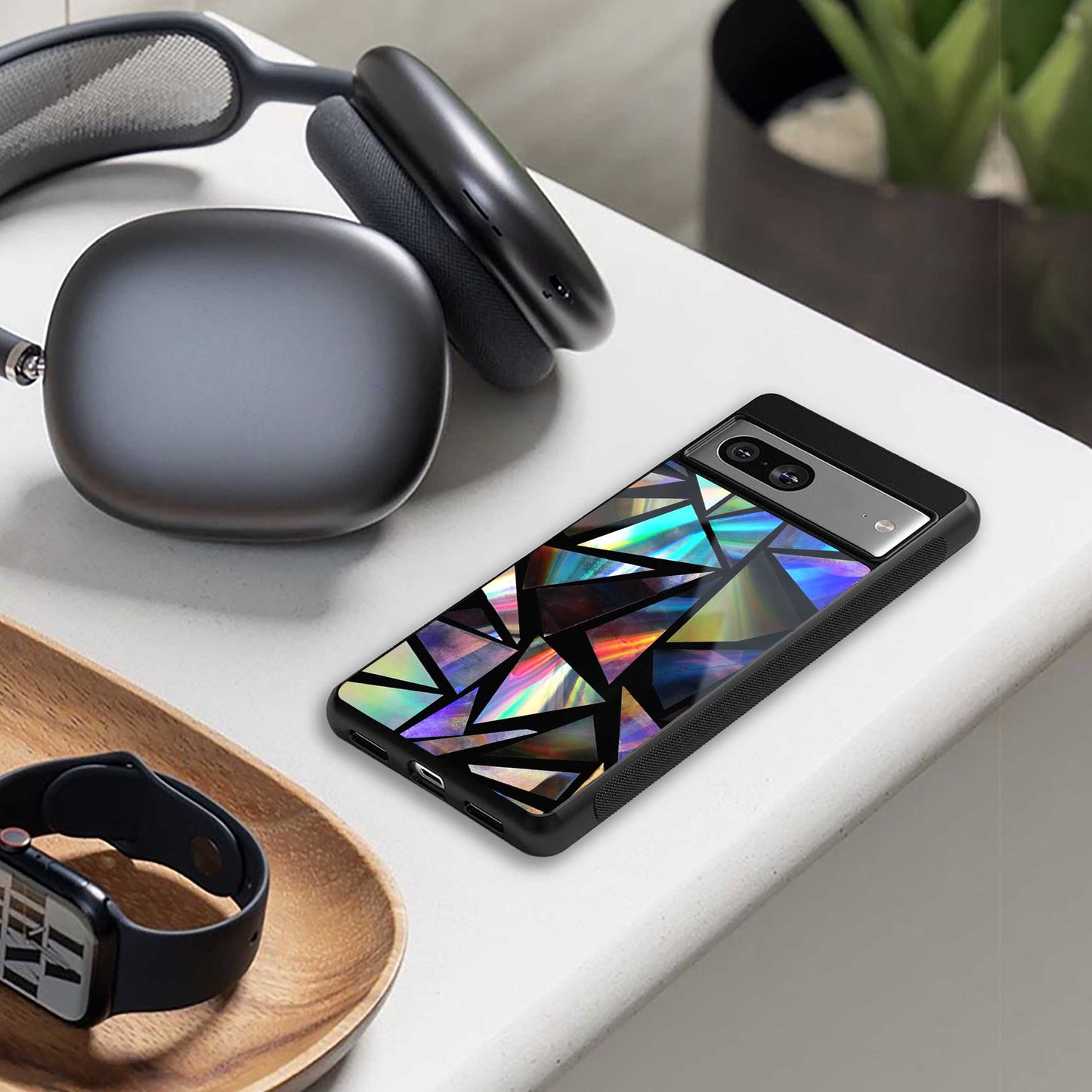 Shattered Luxe Phone Case for Iphone 16 | Glass Case