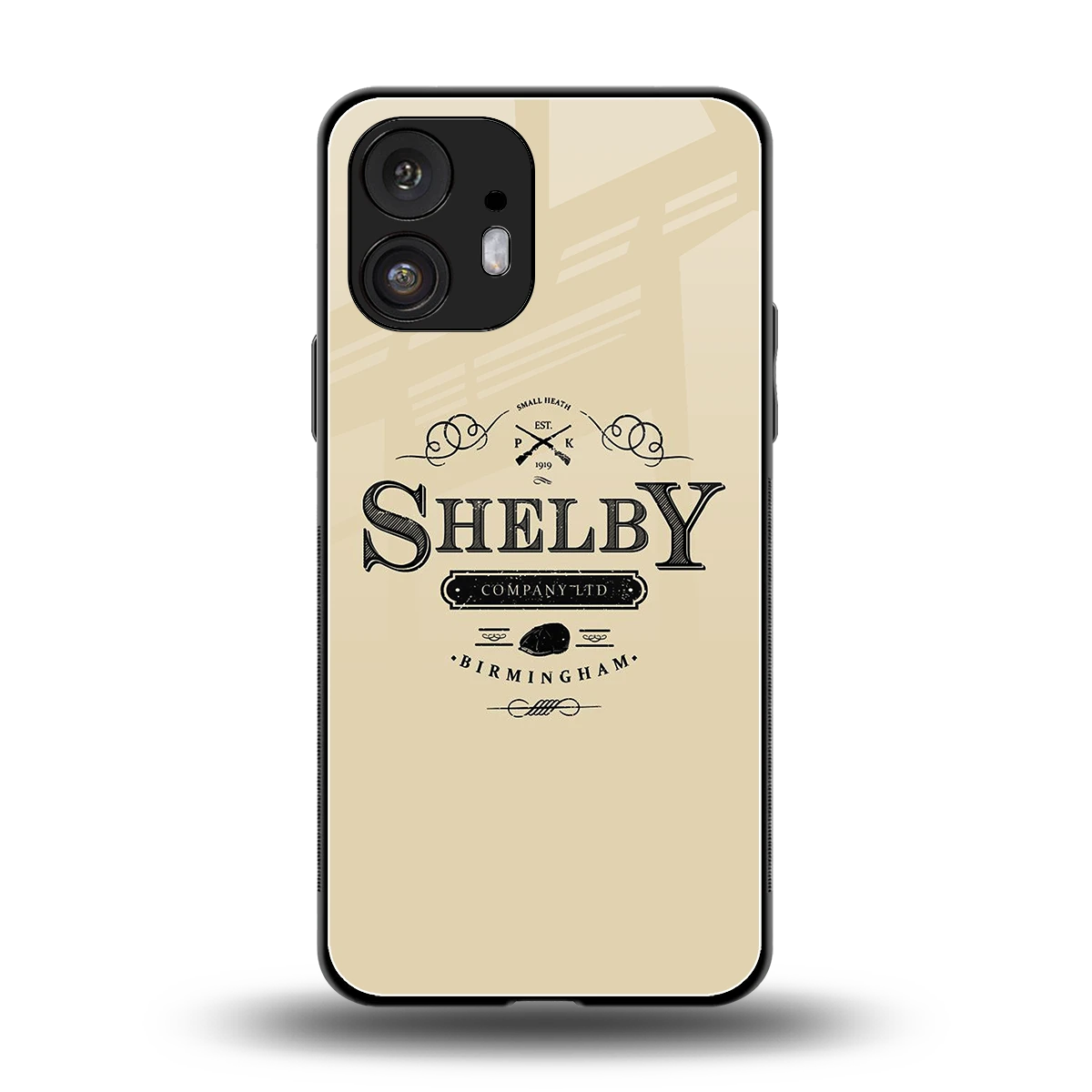 Shelby back phone cover | glass case for nothing phone 2