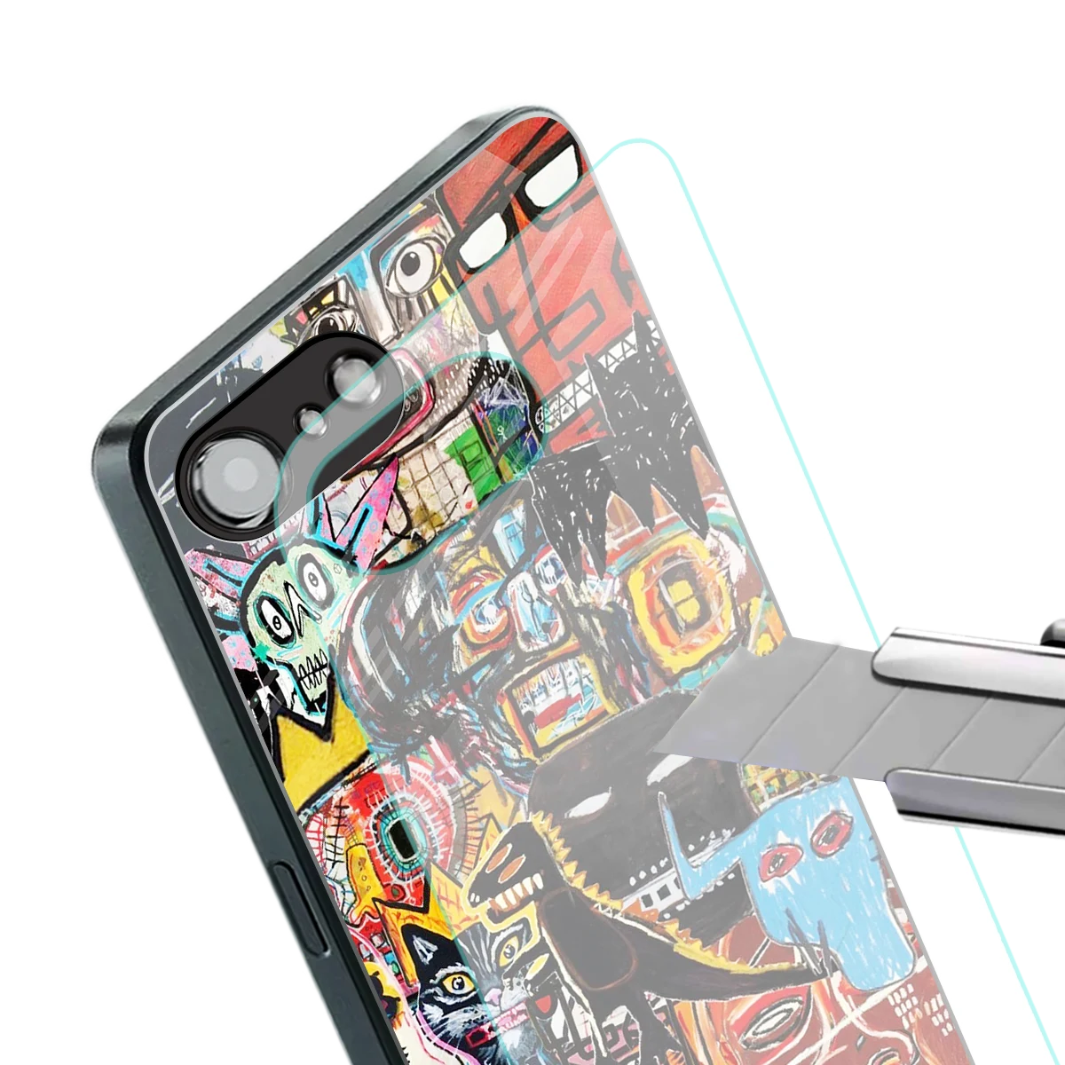 Sketch Book stylish phone case for iphone 16e | glossy glass and slim fit
