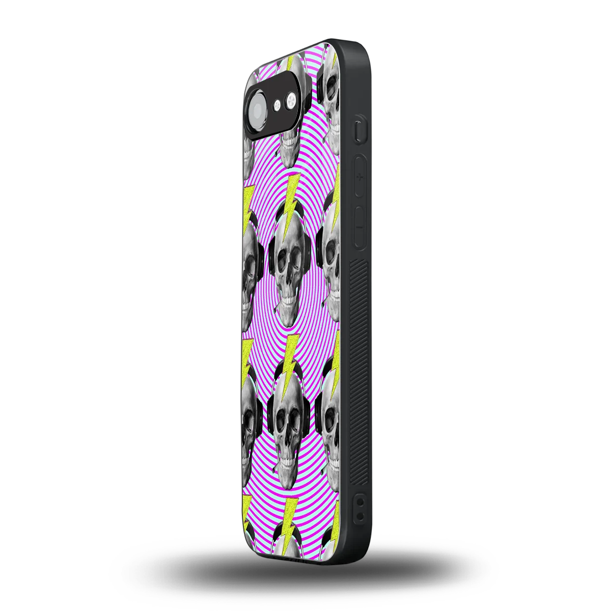 Skull Trip iphone 16e mobile cover | shockproof glass phone case