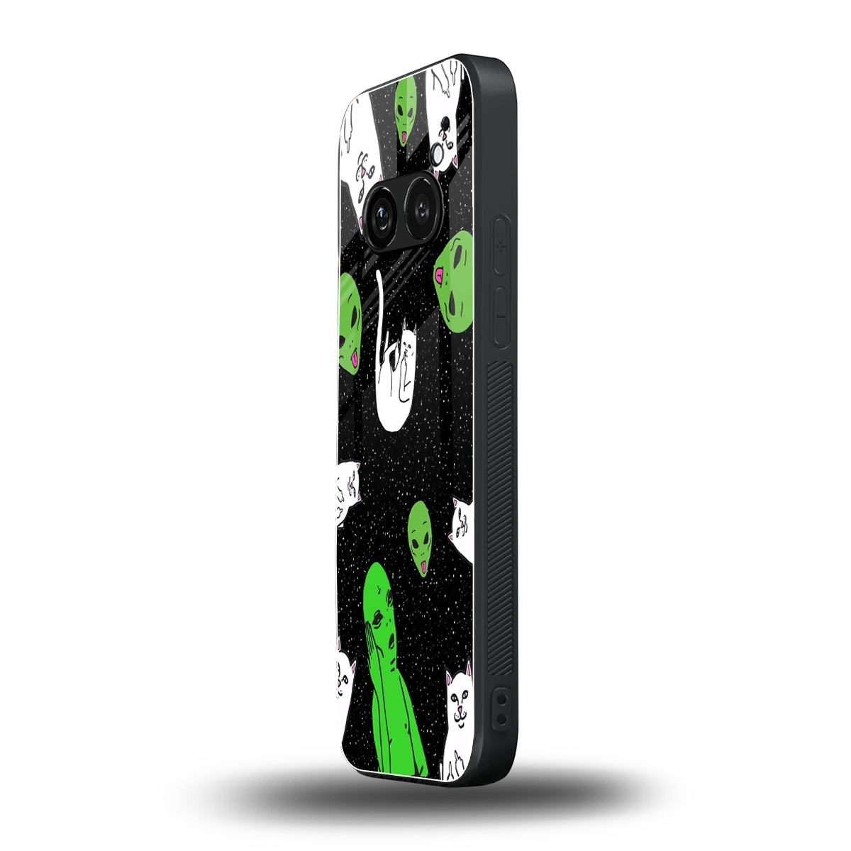 Space Kitty nothing phone 2a mobile cover | shockproof glass phone case