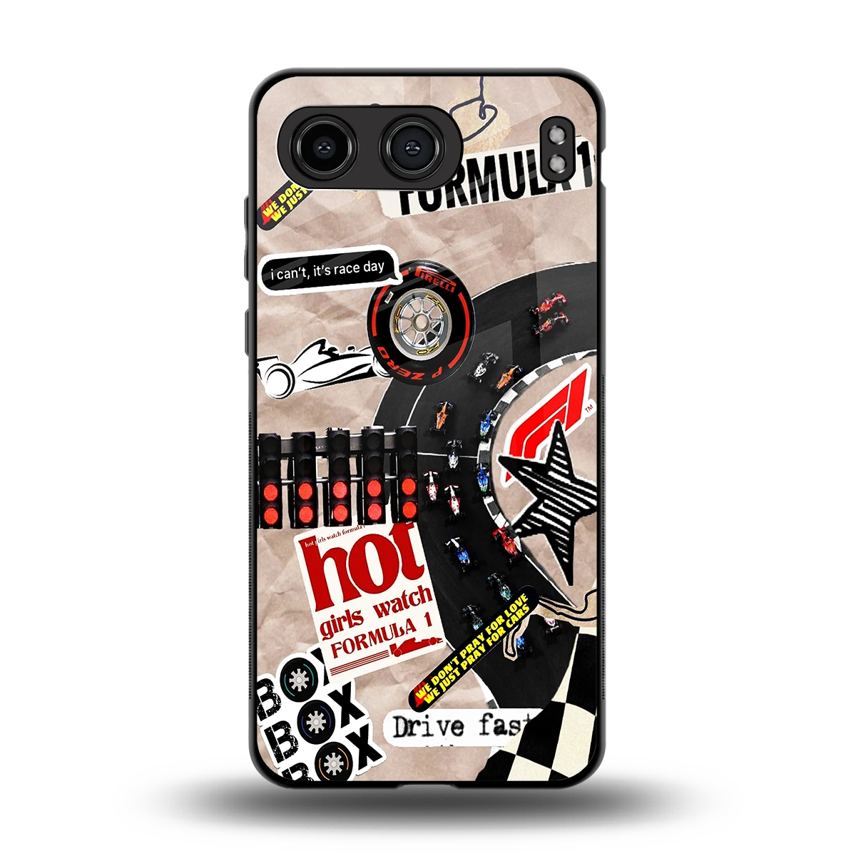 Speedline back phone cover | glass case for oneplus nord 4