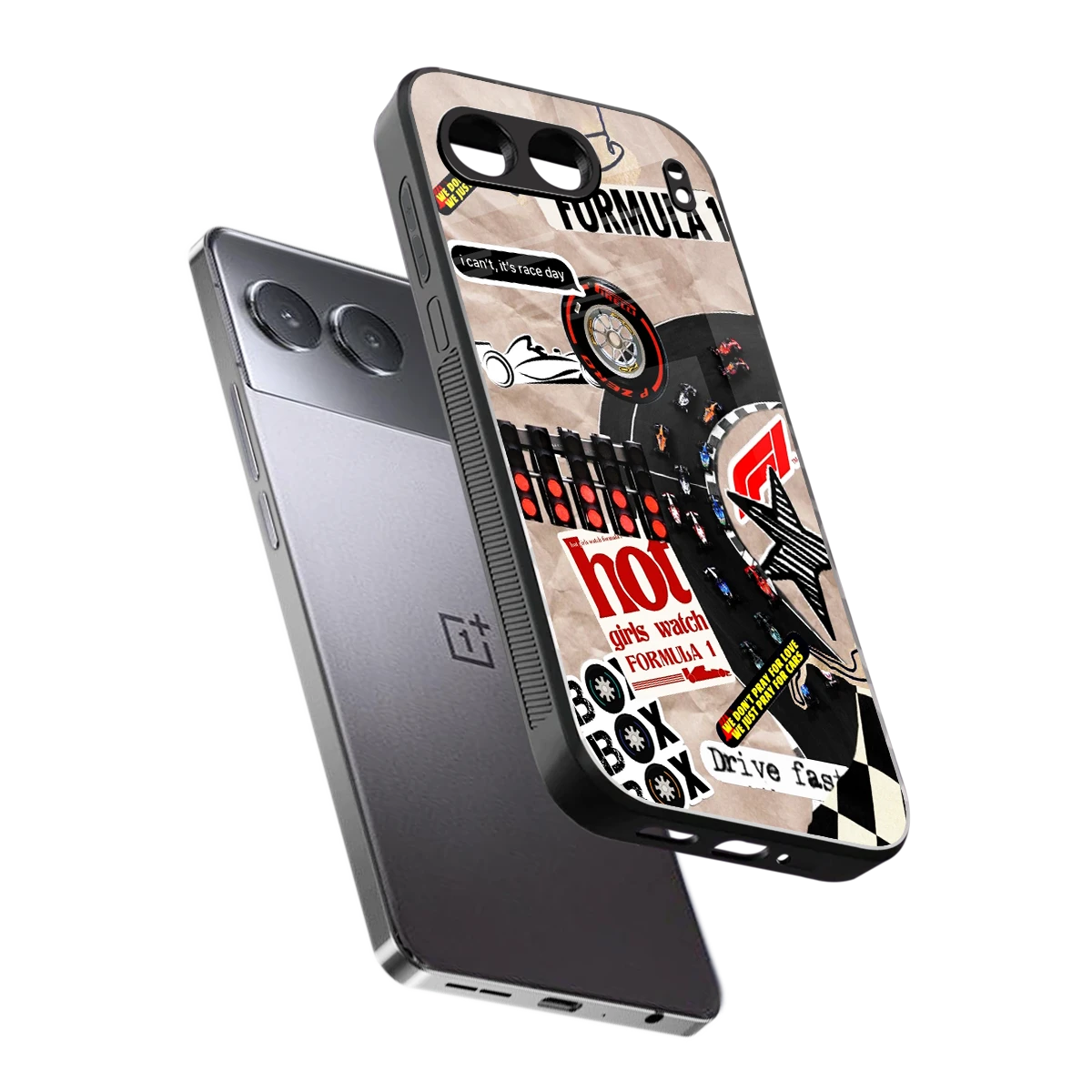 Speedline sleek oneplus nord 4 cover with tempered glass back and TPU edges