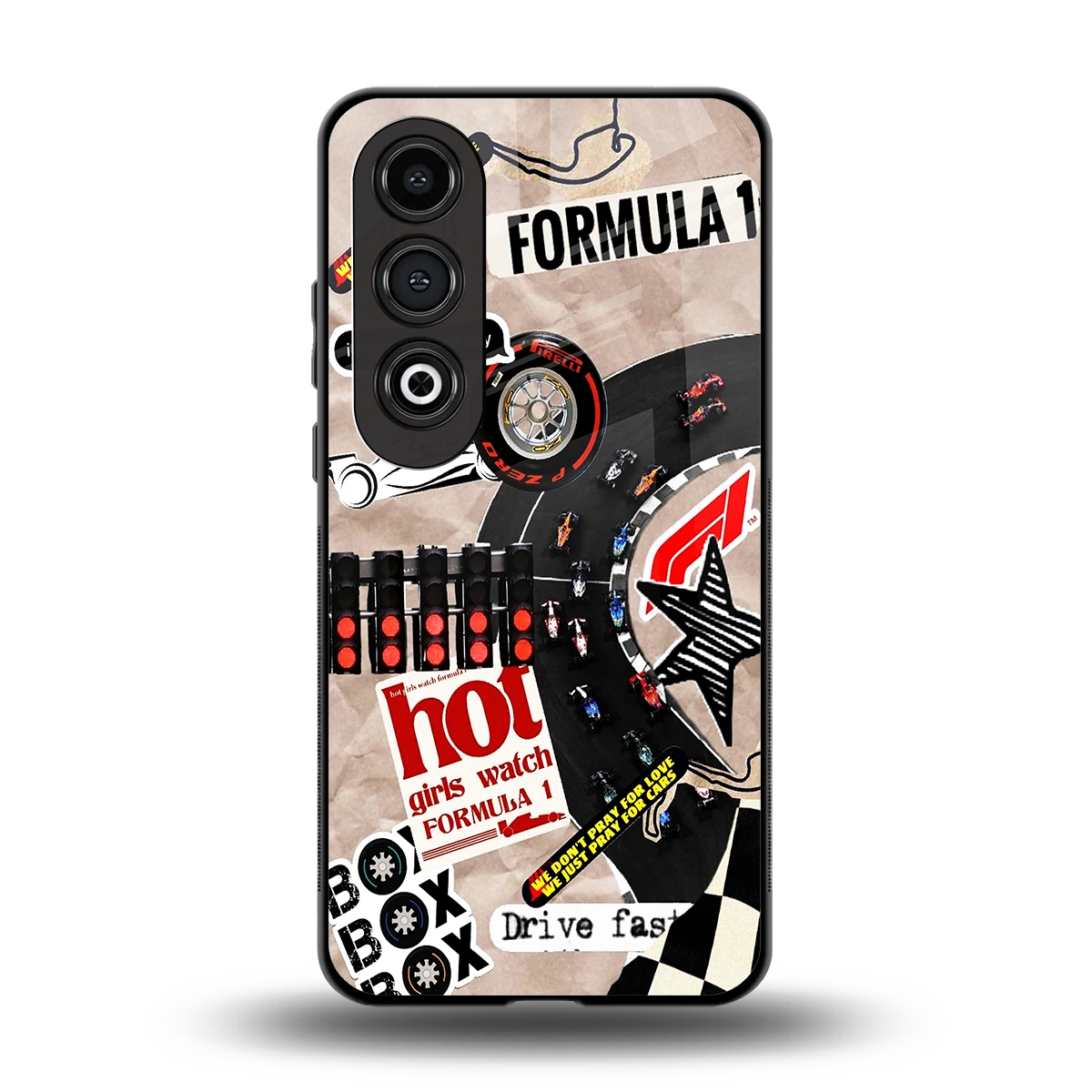 Speedline back phone cover | glass case for oneplus nord ce 4